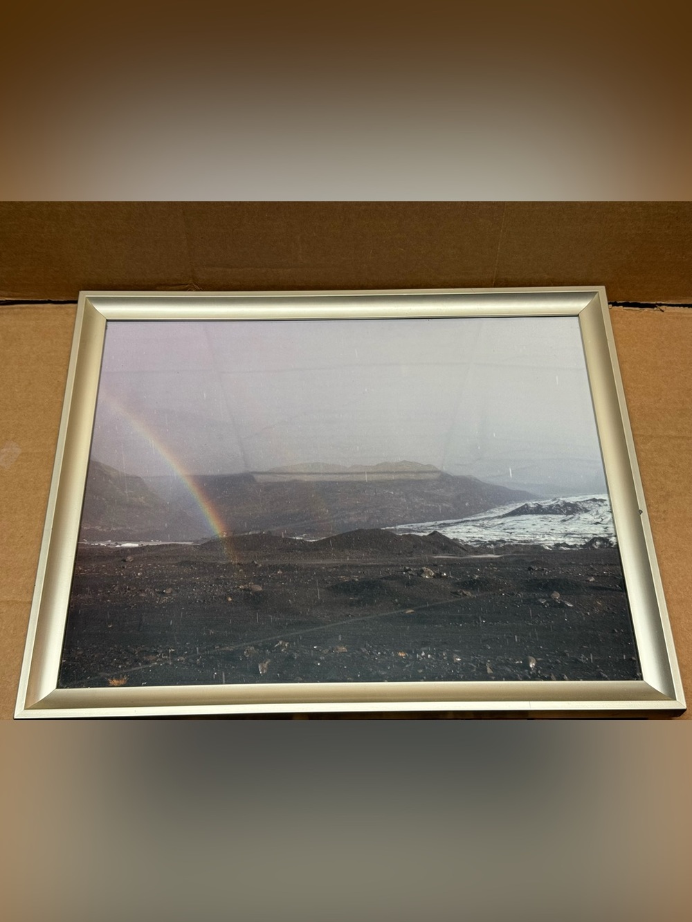 ‘Mountainside Rainbow’ Accent Photographic Art